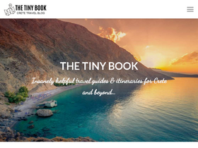 'thetinybook.com' screenshot