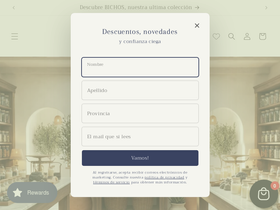 laquintavidal.com homepage screenshot
