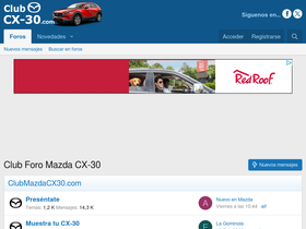 'clubmazdacx30.com' screenshot