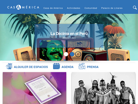 'casamerica.es' screenshot
