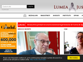 'luju.ro' screenshot