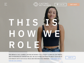 'castingnetworks.com' screenshot