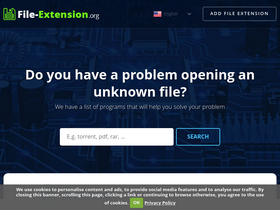 'file-extension.org' screenshot