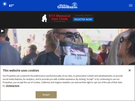 'wearegreenbay.com' screenshot