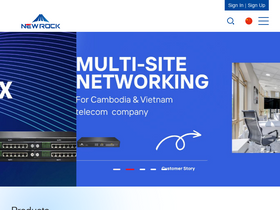 'newrocktech.com' screenshot