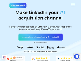 'waalaxy.com' screenshot