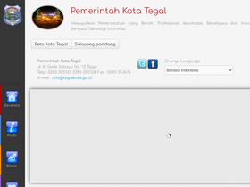 'simpus-debonglor.tegalkota.go.id' screenshot