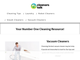 'cleanerstalk.com' screenshot