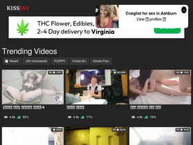 'kissjav.com' screenshot