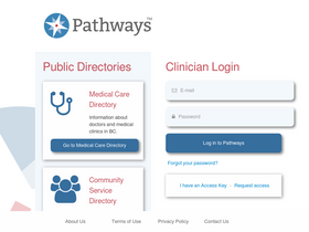 'pathwaysbc.ca' screenshot