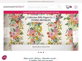 'papierspeintsdirect.com' screenshot