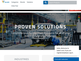 'vallen.com' screenshot