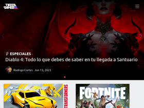 'tierragamer.com' screenshot