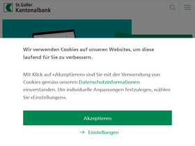 'sgkb.ch' screenshot