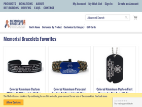 memorialbracelets.com