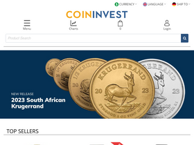 'coininvest.com' screenshot
