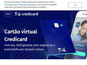 'credicard.com.br' screenshot