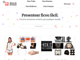 'ideiasdepresente.com' screenshot