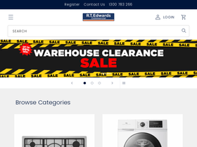 rtedwardscommercial.com.au homepage screenshot