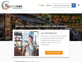 'festivalnet.com' screenshot