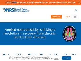 'retrainingthebrain.com' screenshot