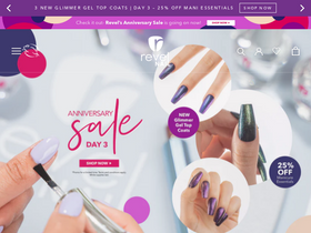'revelnail.com' screenshot