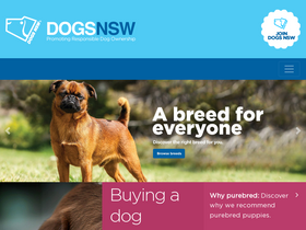 'dogsnsw.org.au' screenshot