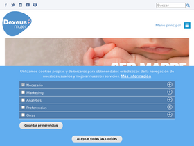 'dexeus.com' screenshot