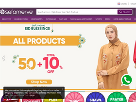 'sefamerve.com' screenshot