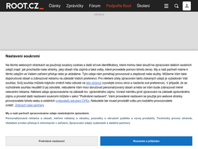 'root.cz' screenshot