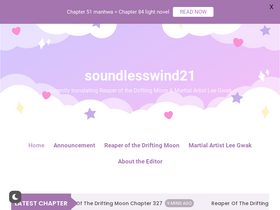 'soundlesswind21.com' screenshot