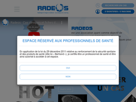 'radeos.org' screenshot