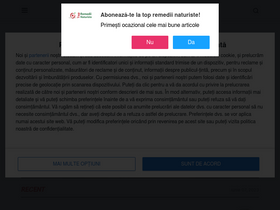 'topremediinaturiste.ro' screenshot