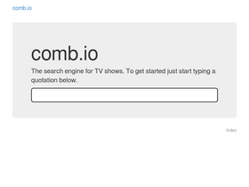 'comb.io' screenshot