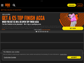 '888sport.com' screenshot
