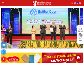 'saigondoor.vn' screenshot