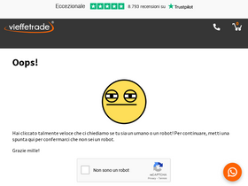 'vieffetrade.com' screenshot