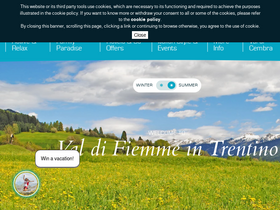 'visitfiemme.it' screenshot