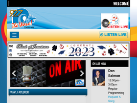 'ridingthewave.com' screenshot