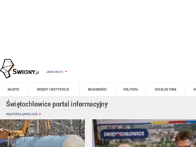 'swiony.pl' screenshot