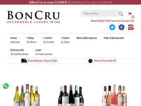 Affordablewine homepage screenshot