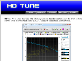 'hdtune.com' screenshot