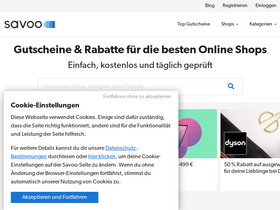 'savoo.de' screenshot