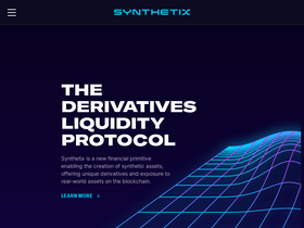 'synthetix.io' screenshot