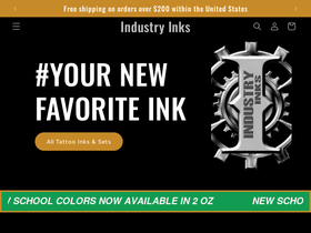industryinks.com homepage screenshot