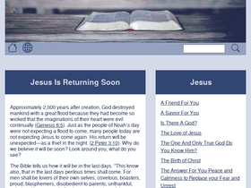 'gospeltractandbible.org' screenshot