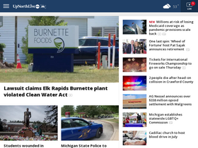 'upnorthlive.com' screenshot