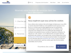 'casamundo.fr' screenshot