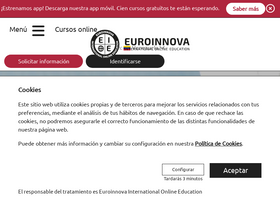 'euroinnovaformacion.com.ve' screenshot