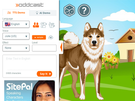 'ttsdemo.com' screenshot